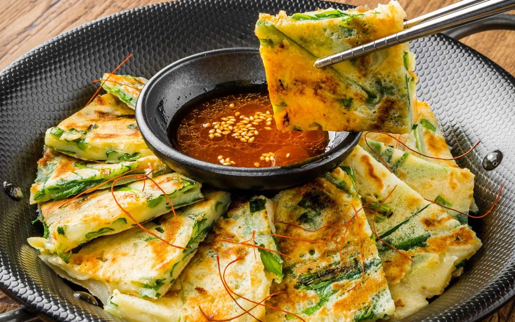 بانكيك كوري في مطاعم كورية