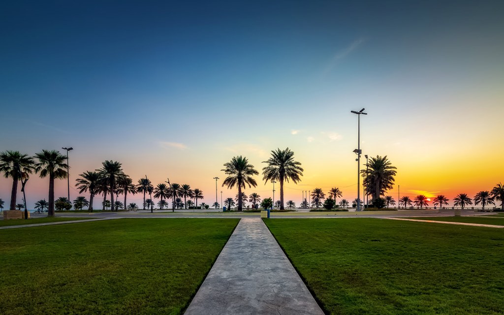 حدائق حي العليا الخبر