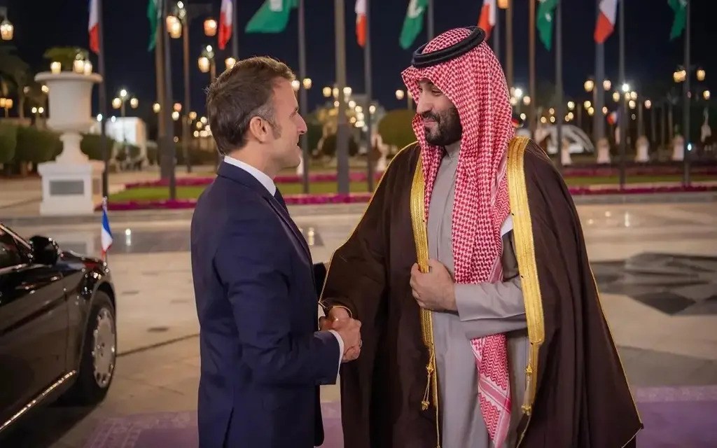 بن سلمان وماكرون