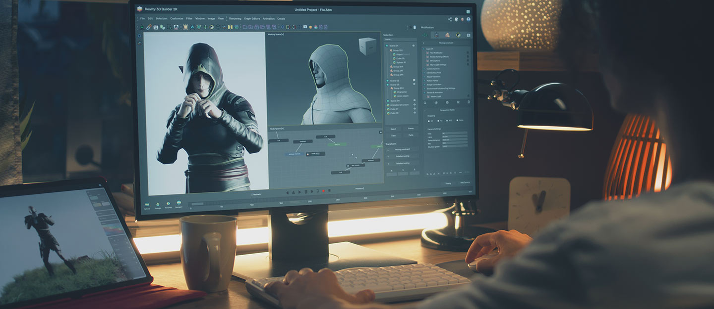 برنامج أساسيات تصميم الألعاب