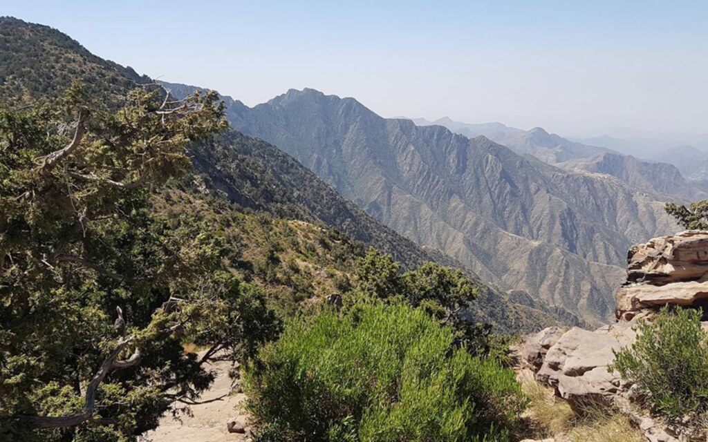 جبال عسير - نطفاء