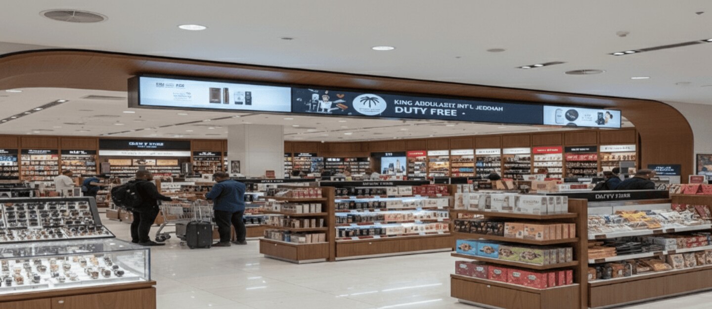 السوق الحرة في مطار الملك عبدالعزيز الدولي