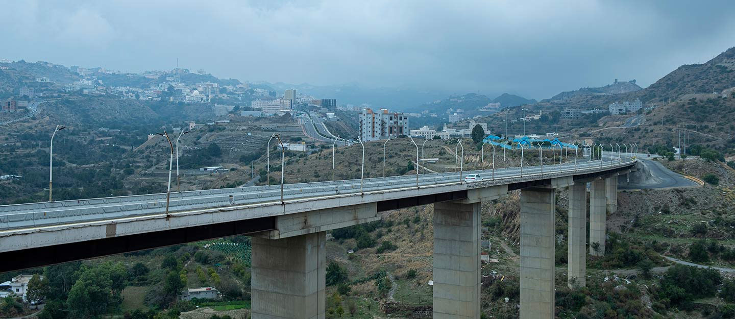 مشاريع البنية التحتية في الباحة