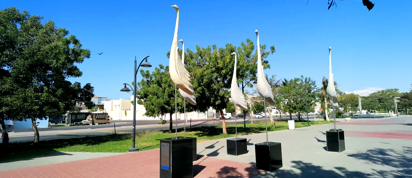 Al Yamamah Walkway in Jeddah, KSA