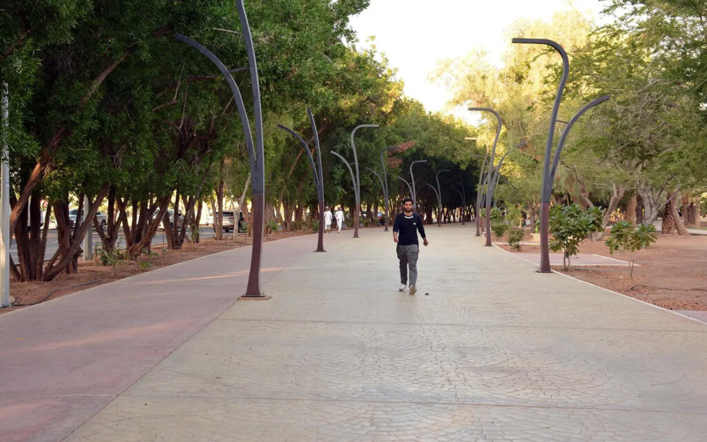 مضامير المشي بنجران