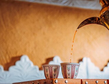 قهوة نواة تمر البياض