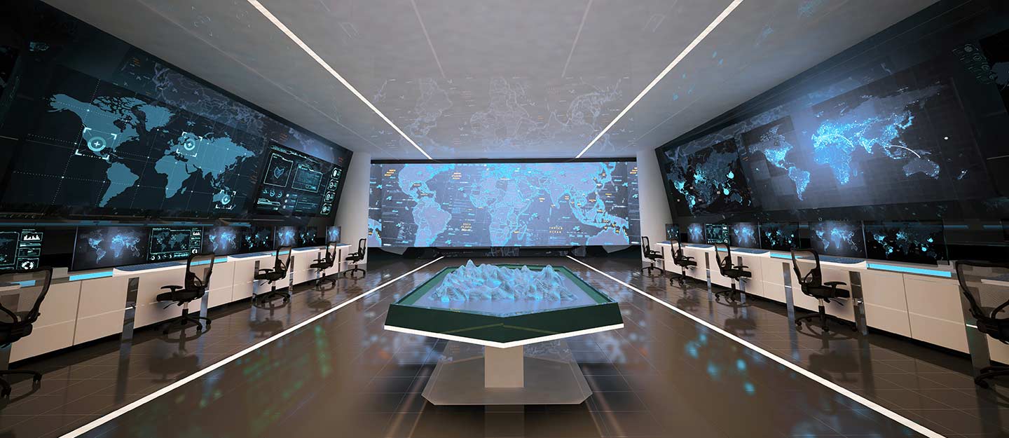 برج مراقبة جوية افتراضي في السعودية