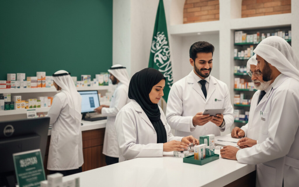 توطين مهنة الصيدلة في السعودية