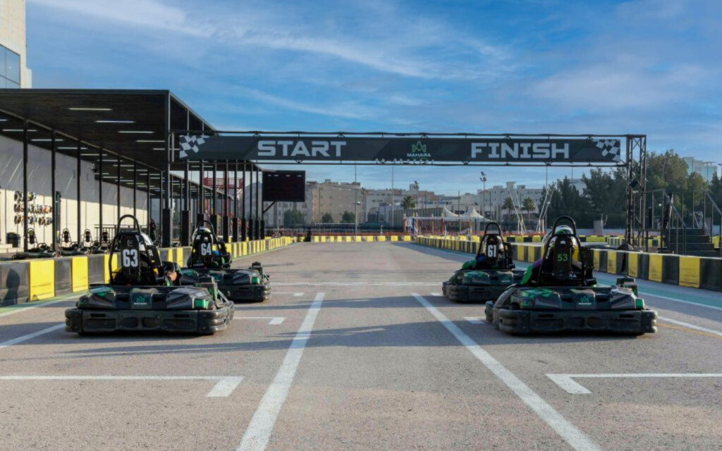 سباق الكارتنج في الدمام