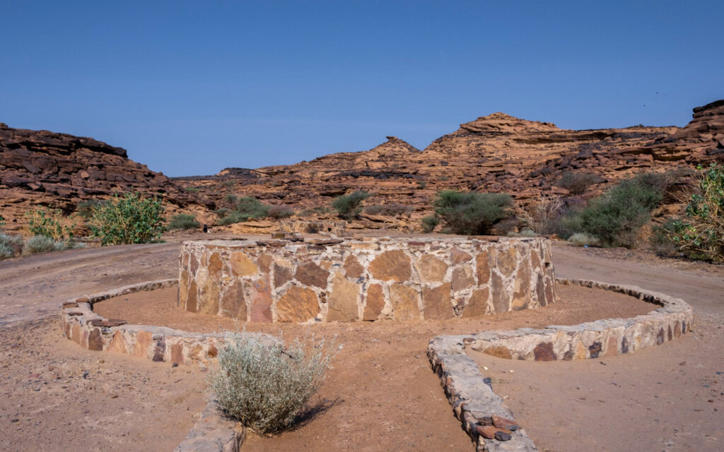 بئر حمى أحد مواقع أثرية في منطقة نجران