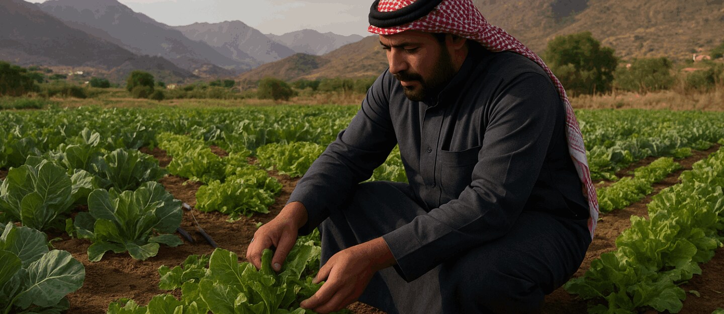 زراعة الخضراوات في الطائف