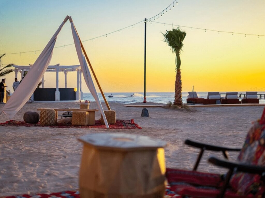 تصميم شاطئ كشتة