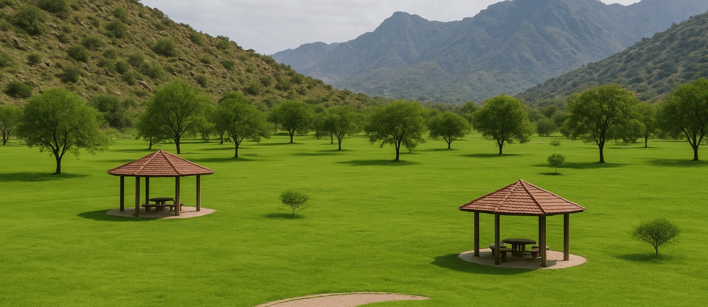 منتزه الحيفة في تنومة