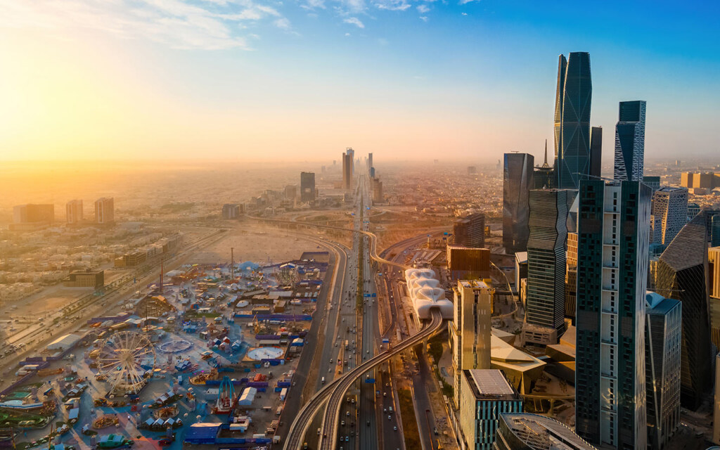 Luxury residential and commercial developments in Saudi Arabia driven by foreign investment.