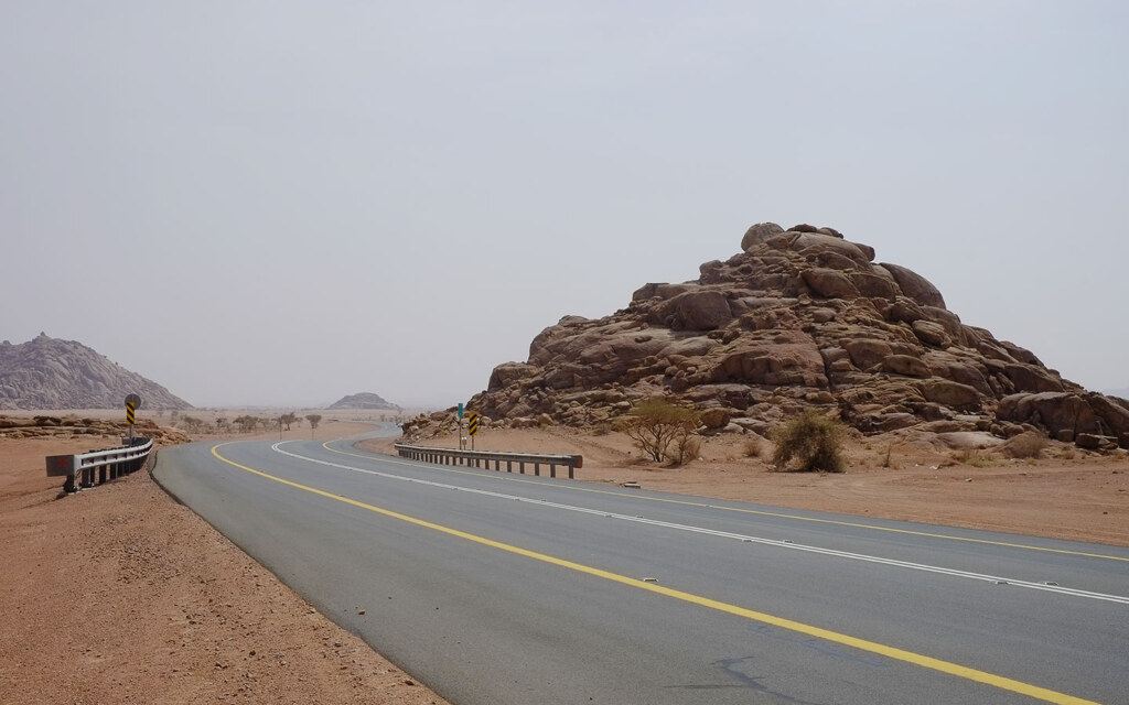 Road projects in Hail including highways, bridges, and ring roads.