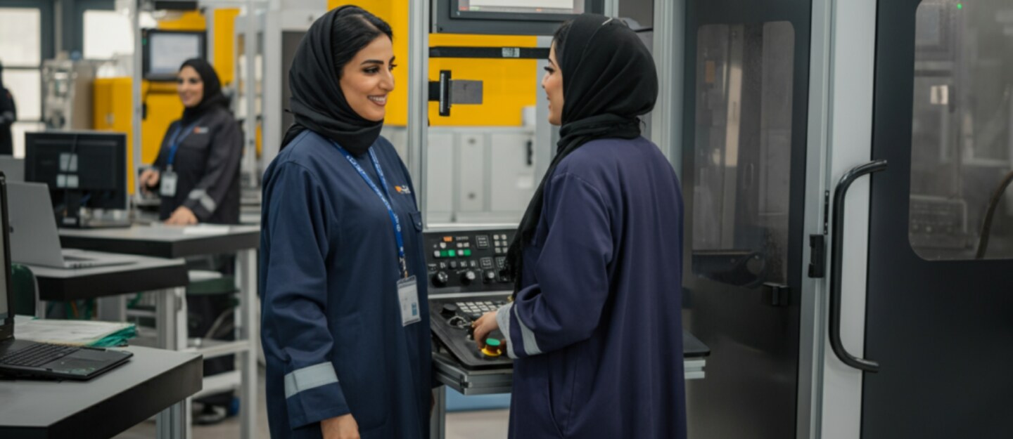 تمكين المرأة في القطاع الصناعي