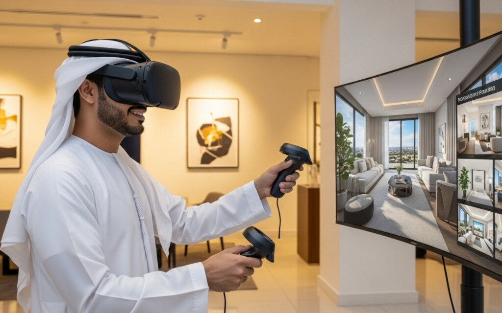 الواقع الافتراضي في سوق العقارات السعودي