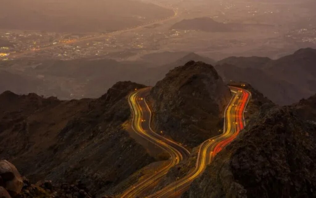 جبل الهدا في الطائف