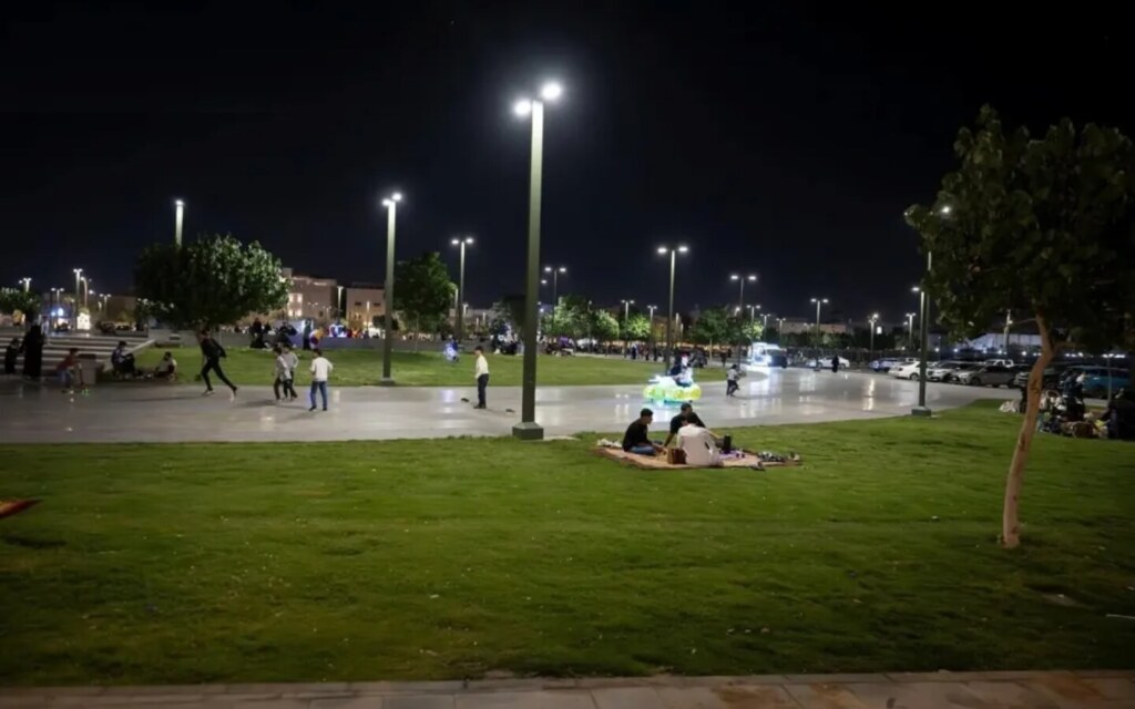 مرافق وأنشطة حديقة الممشى في القصواء