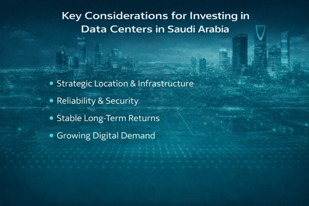 Investment in Data Centers, KSA