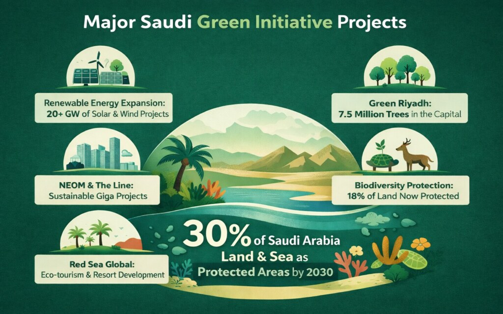 Saudi Green Initiative, KS