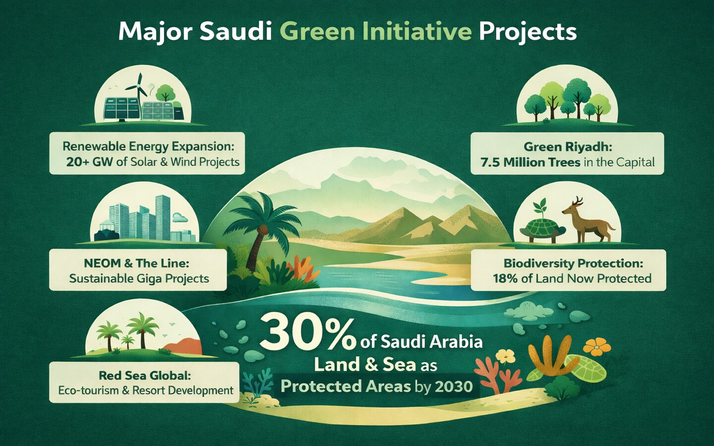 Saudi Green Initiative: Is Saudi Arabia Really Turning Green?