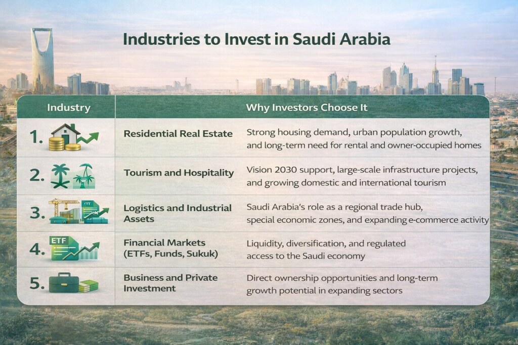 Best Investment in Saudi Arabia