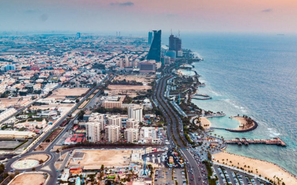 Project Growth Comparison Between Riyadh and Jeddah