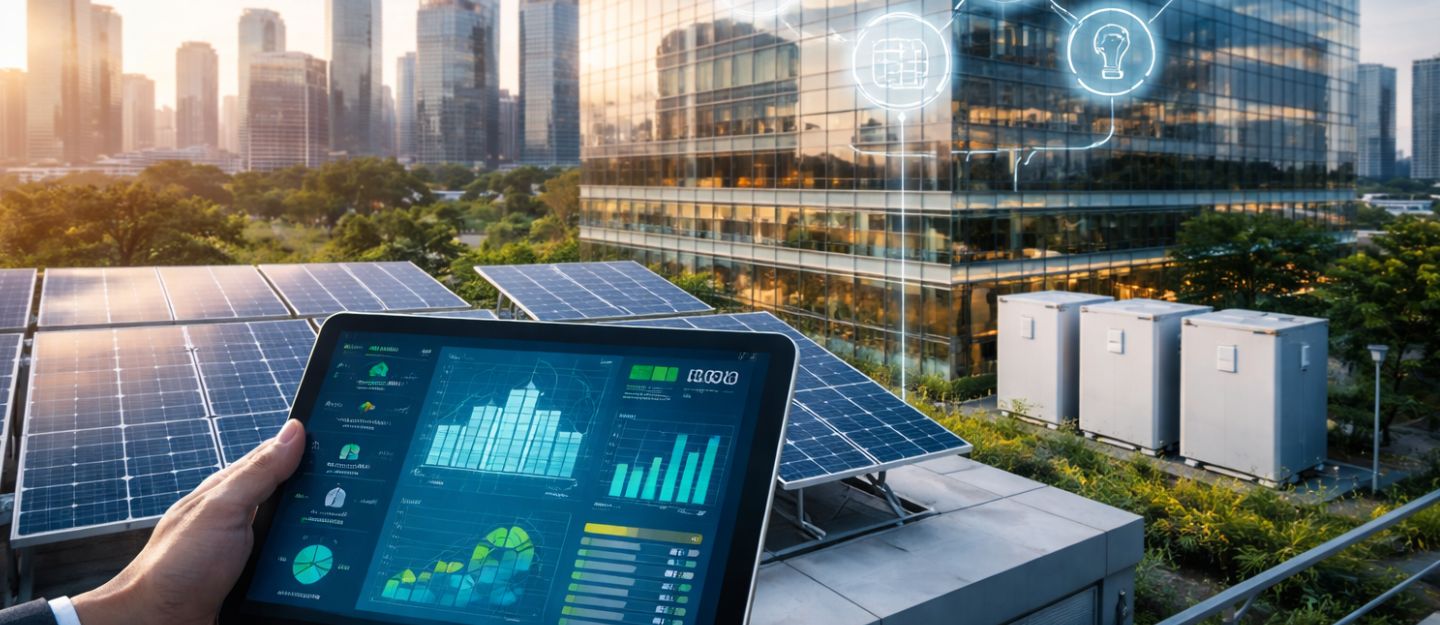 إدارة الطاقة في المباني الذكية