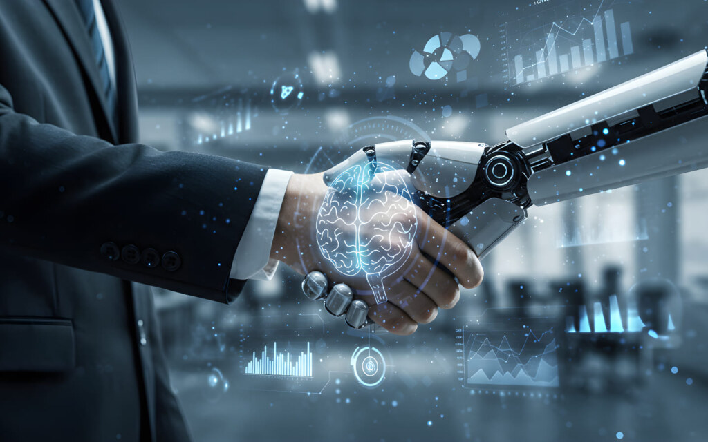 تعاون الروبوت والانسان