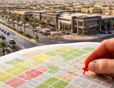 موقع المحل التجاري في الرياض