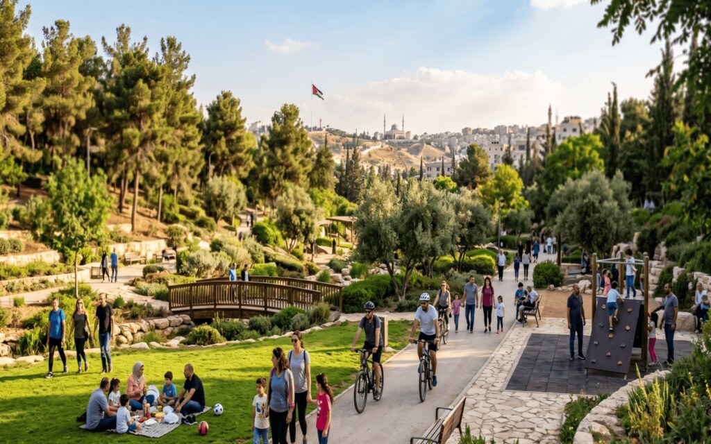 Al Manar Park for outdoor activities