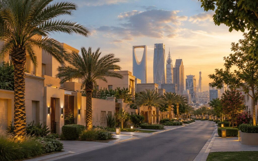 What are the nicest neighborhoods in Riyadh?