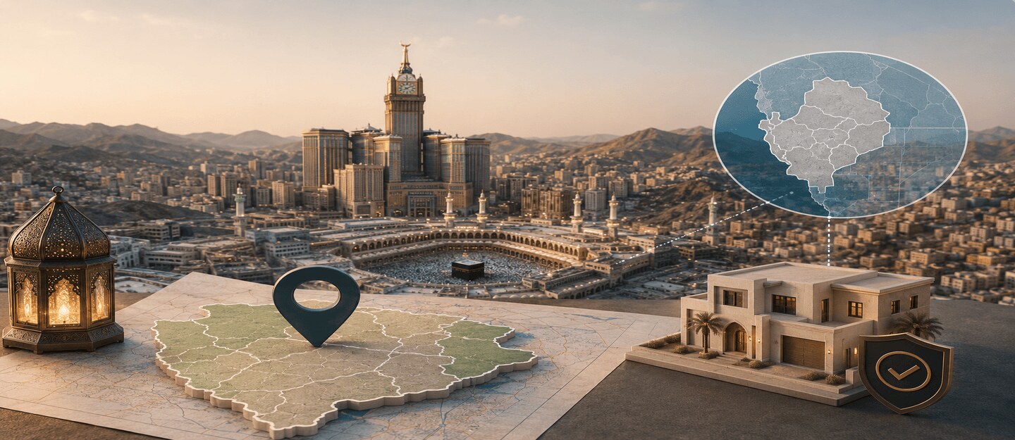 Geographic zones of Makkah City
