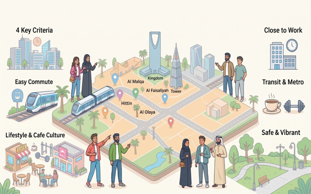 Benefits of Riyadh Neighborhoods for Young Professionals