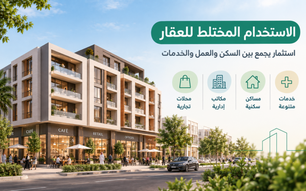الاستخدام المختلط للعقار