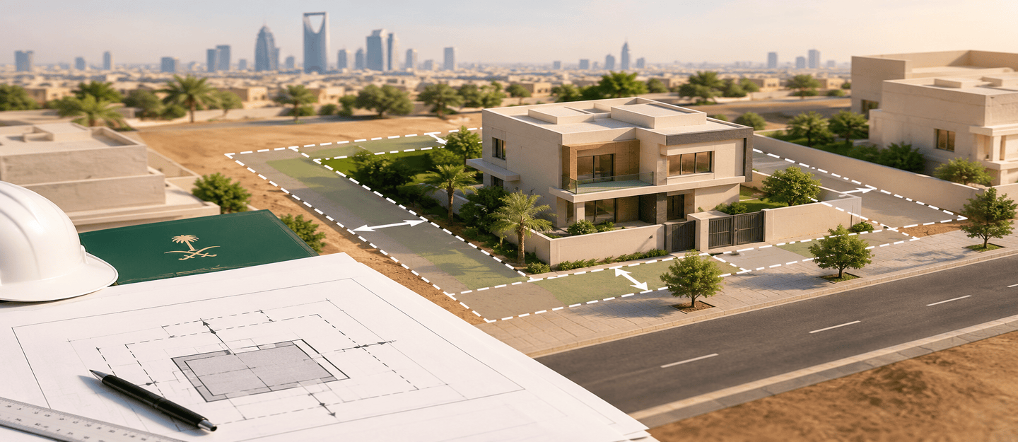 Setbacks in Saudi Building Regulations